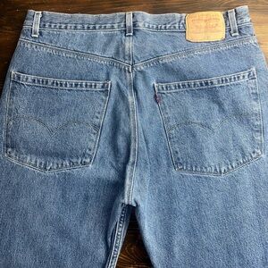 Levi's 557 Men’s Relaxed Bootfit Blue Jeans VINTAGE